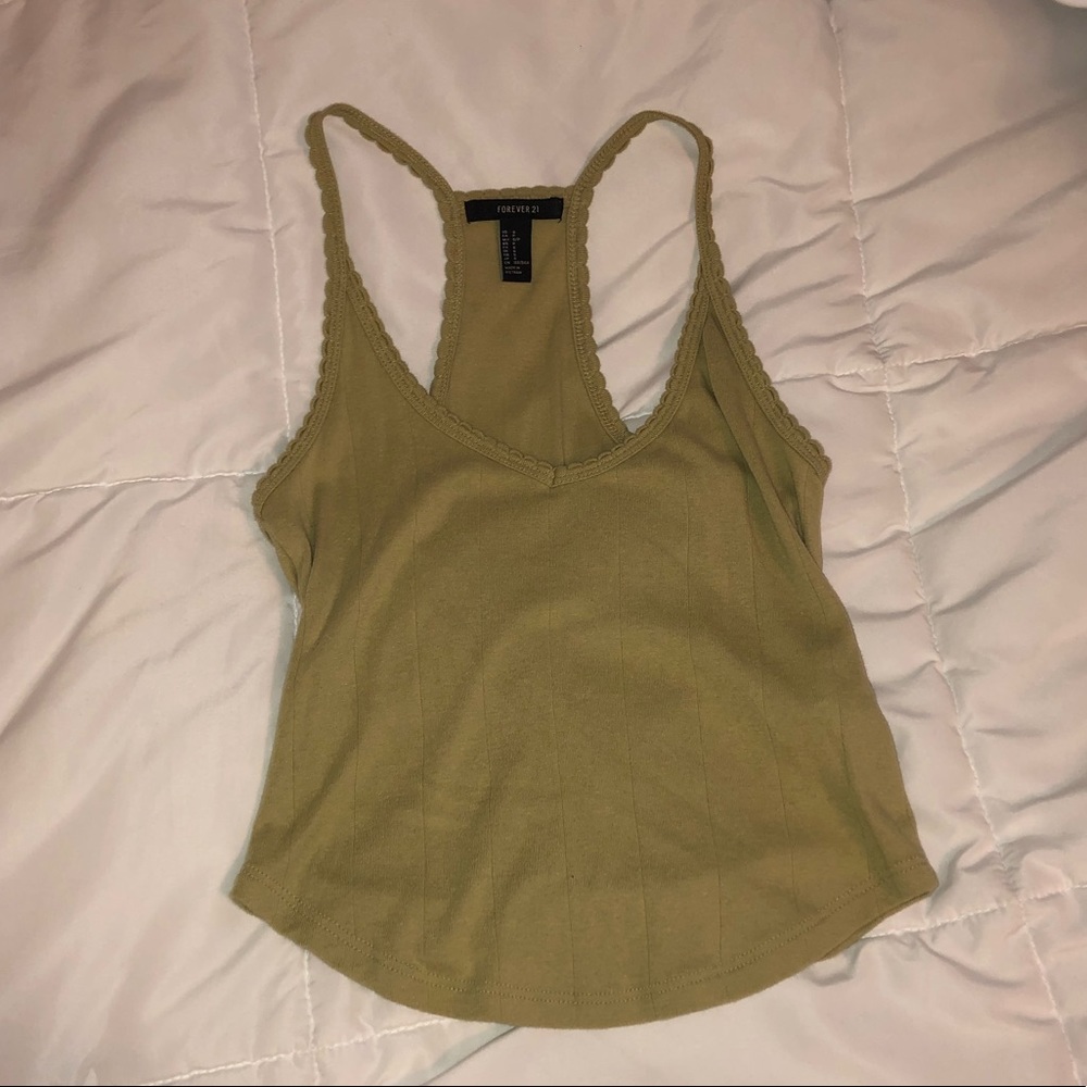 Army Green Tank Top.
